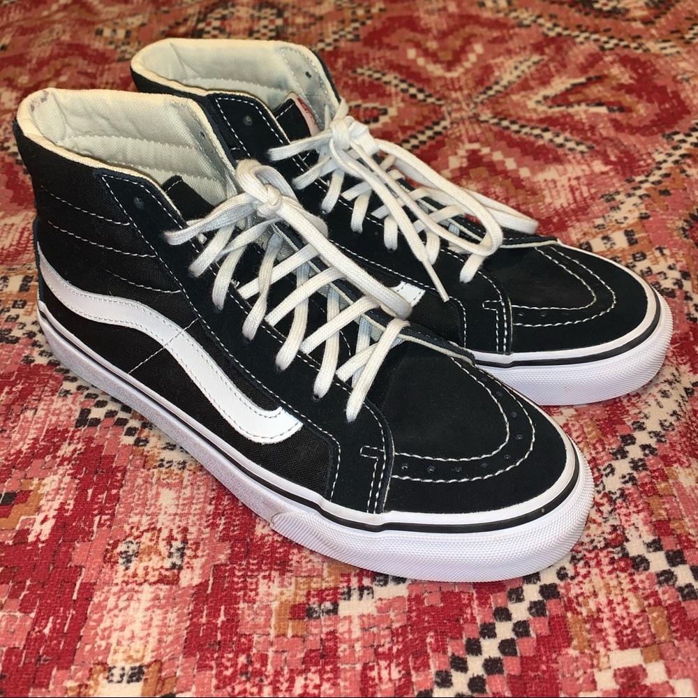 Black Hightop Vans